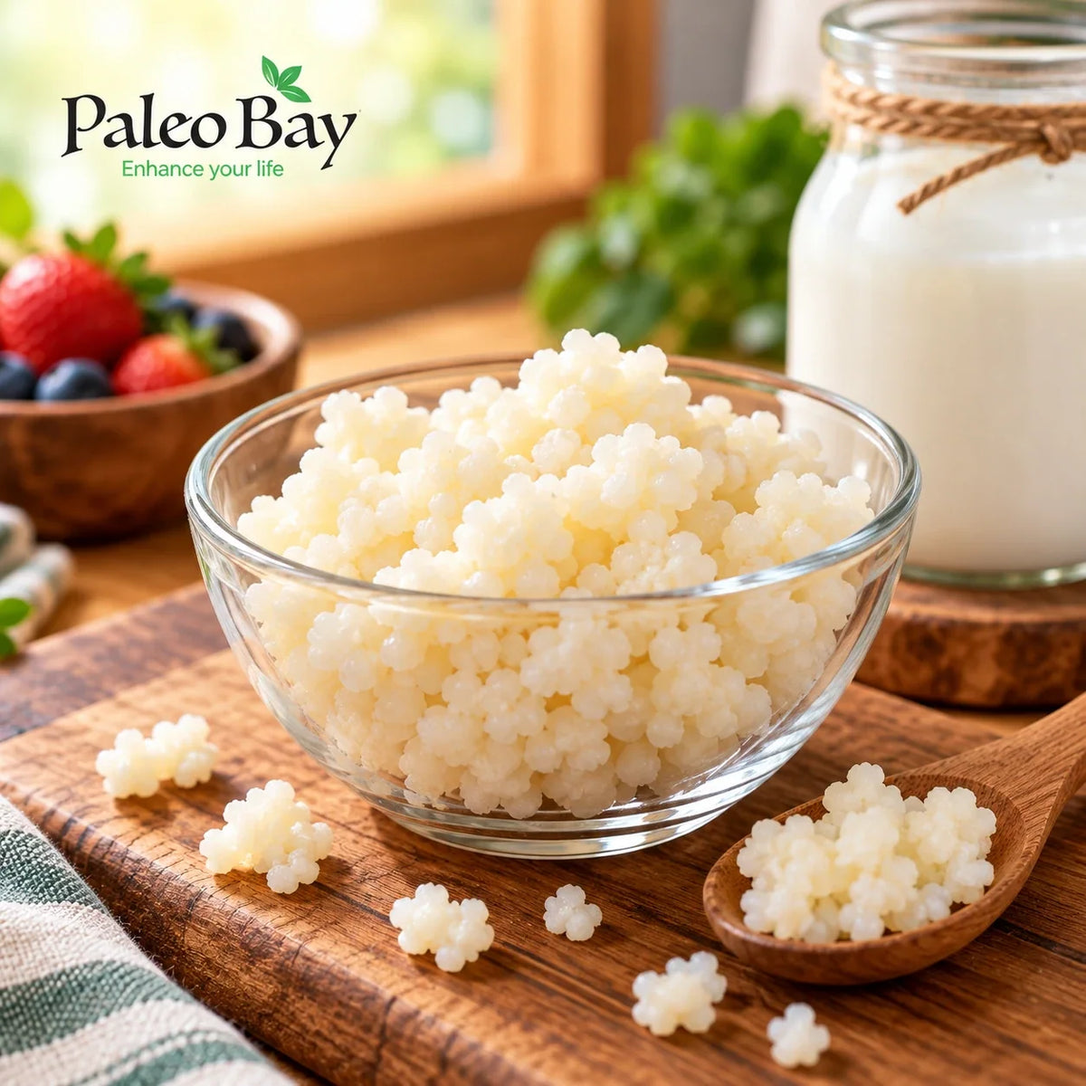 Making Milk Kefir at Home with Kefir Grains