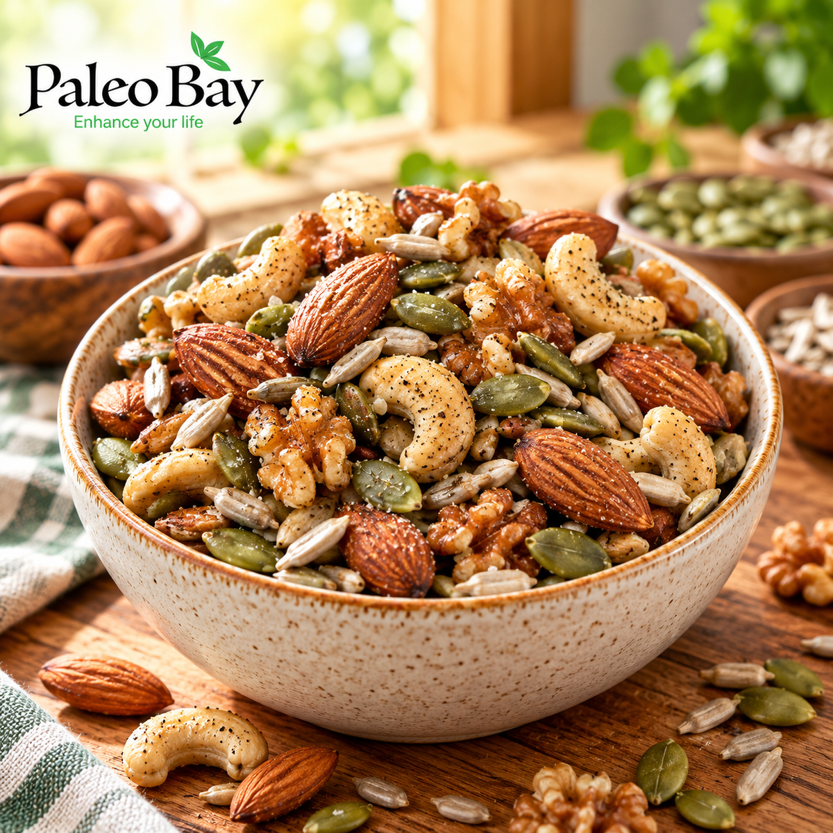 Keto Trail mix (keto nuts mixture)